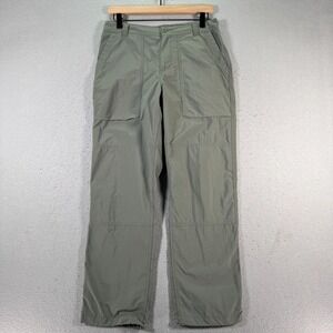 REI Coop Nylon Pants Mens 32x30 Green Nylon Straight Lightweight Hiking Outdoors